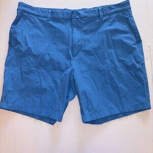 Men's Vineyard Vines Performance On-The-Go Shorts Royal Blue OTG Preppy Whale 40